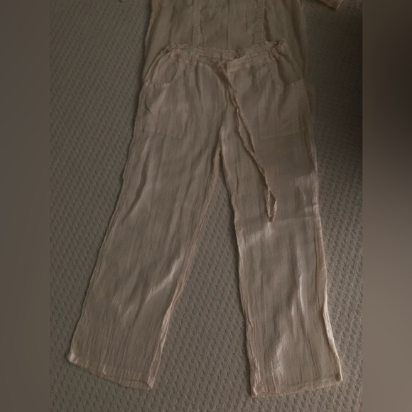 Men’s Linen suit set - Picture 3 of 7